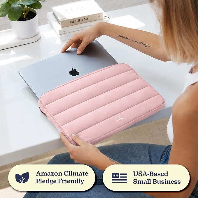 Vandel The Original Puffy Laptop Sleeve Case, 13-14 inch Laptop Sleeve Bag Case 13.3 Inch, Compatible with MacBook Air 13, Pro 14/13 iPad Pro 12.9, HP Dell ASUS, Computer Bag Cover