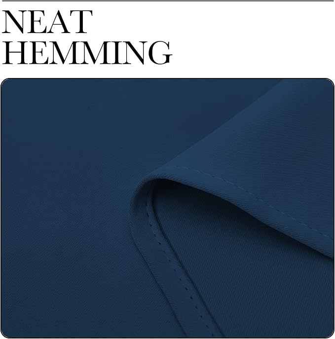 NICETOWN Sliding Door Curtains, Wide Thermal Blackout Patio Door Curtain Panel, Moroccan Blue, W70 x L95, Sliding Door Drapes/Draperies with Grommet Top