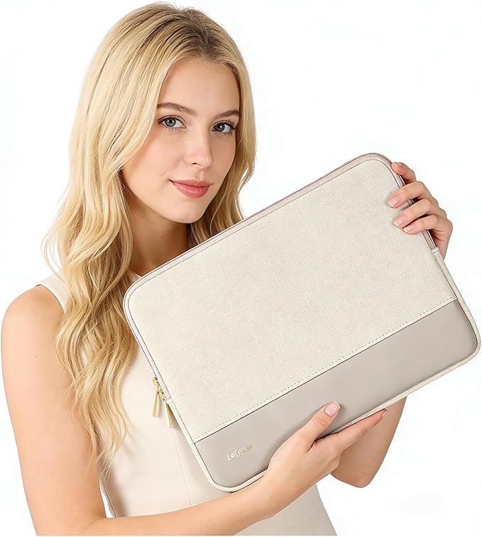 Laptop Case 15 inch, 15-16 inch Laptop Sleeve Compatible with MacBook Air 15 M4 A3241 M3 A3114 M2 A2941 2025-2023, Dell XPS 15, HP ASUS Lenovo Acer, Water-Resistant Computer Case Bag