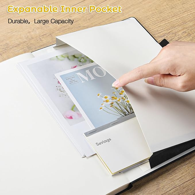 Graph Paper Notebook, Hardcover Notebook 8.5 x 11, Grid Notebook Journal for Women, Men, Large Leather Journals for Writing, Thick Paper, A4 Notebooks for Work, School Supplies, Engineering Yellow