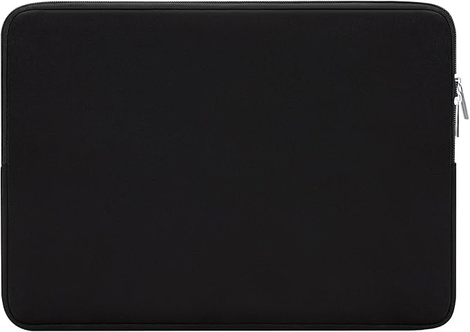 RAINYEAR 16 Inch Laptop Sleeve Soft Case Padded Bag Specially Compatible with 16" MacBook Pro M1 M2 M3 M4 M5 Pro/Max A2141 A2485 A2780 A2991 A3403 A3186 A3428 A3429 (Black)