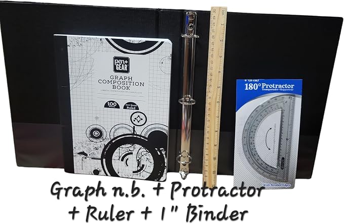 Mega School Supply Kit for High School and College Students