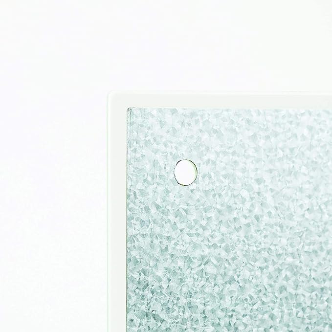 U Brands Magnetic Glass Dry-Erase Board, 96" X 48" Inches, White Frosted Surface, Frameless