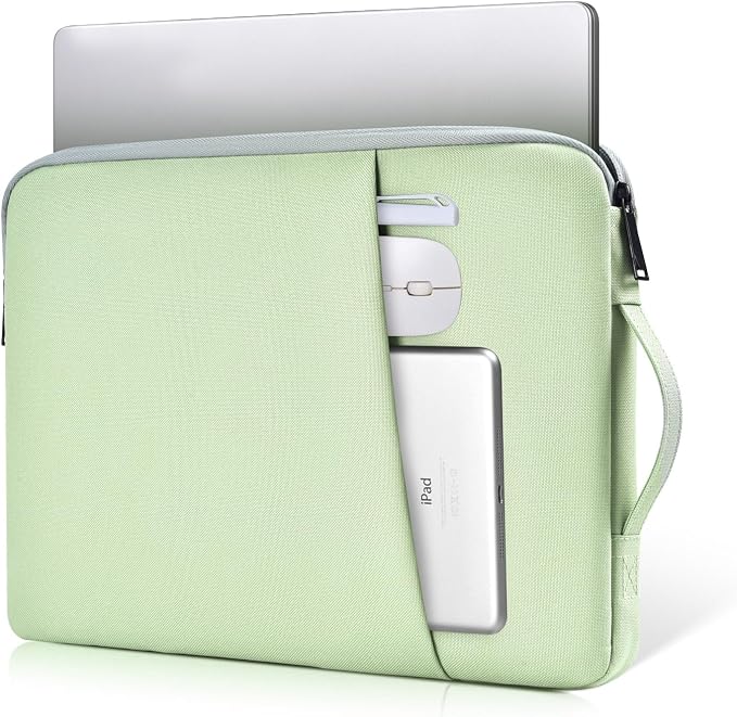 13 Inch Laptop Sleeve for 2026 MacBook Neo A18, MacBook Air 13-inch Laptop with M5 chip A3449, MacBook Air 13.6-inch Carrying Case, Green