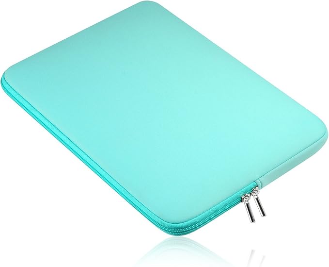 CCPK Laptop Sleeve Case for MacBook Pro 14 inch Mac Air 13 inch M4 M3 M2 M1 Compatible with Hp Lenovo Dell ASUS Computer Laptop Sleeve Bag Protective Carrying Case Cover 13-14 inch Accessories, Mint