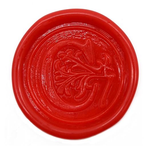 Medieval Vintage Initial Alphabet Wax Seal Stamp, Brass Head Wooden Handle, for Thanksgiving Card/Envelope/Gift Wrap/Wedding Engagement Party Invitation - Letter C