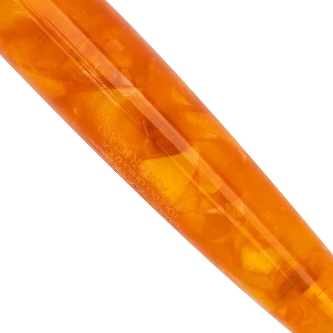 Conklin All American Gel Pen Sunburst Orange | Luxury Gel Pen with Refillable Ink | Bold Color, Smooth Writing, Elegant Design