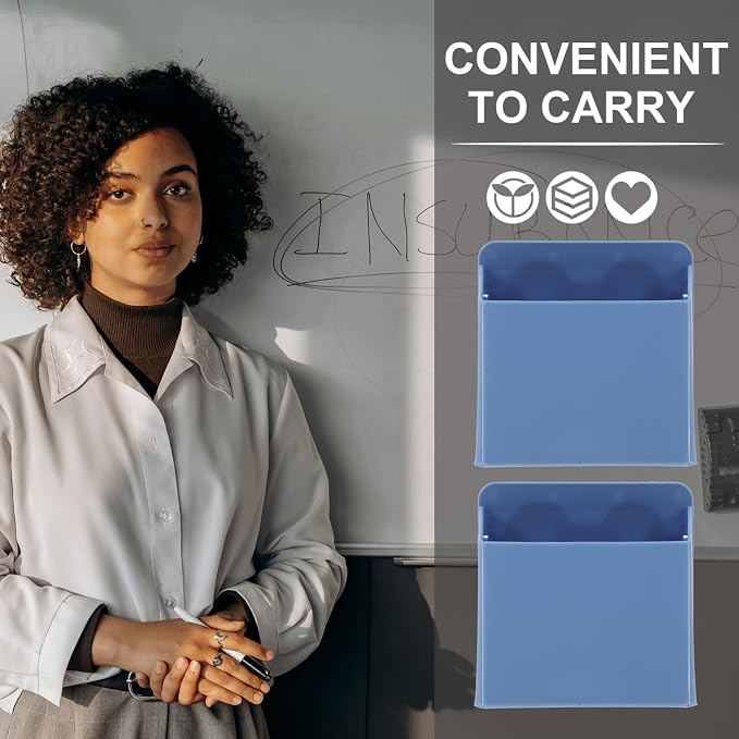 2Pcs Pen Holder with Suction Cup for Whiteboard Desktop Organizer Office Desk Storage Container for Pens Pencils Dry Erase Markers and Accessories Space Saving Pencil Holder