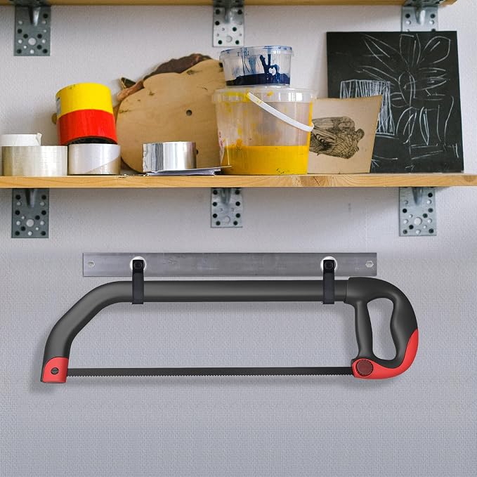 Heavy Duty Magnetic Hooks, Tool Holder Storage Organizer for Garage RV | With 40LBS strong neodymium magnet, this adjustable strap securely hangs extension cords, ropes, and cordless tools.