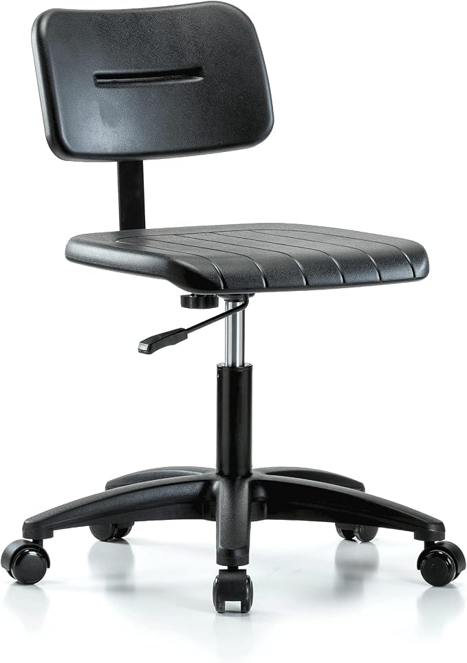 Perch Industrial Work Chair | Desk Height 17-22"