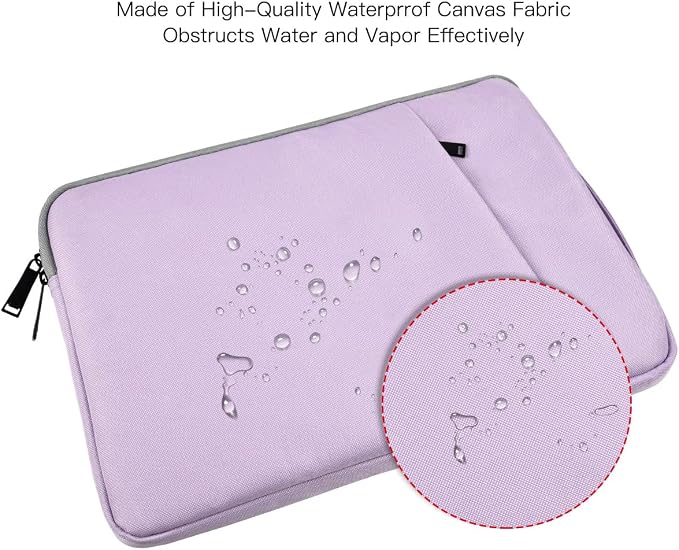 17 17.3 inch Laptop Bag for Women, Computer Sleeve Case Compatible with HP Pavilion 17/ Envy 17/ Dell/Lenovo IdeaPad/LG Gram/MSI/ASUS Notebook/Razer Blade Pro 17, Purple