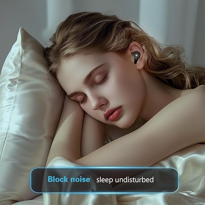 Noise Cancelling Ear Plugs for Sleeping, Travel & Work - 50dB Reusable Silicone Earplugs with 8 Soft Ear Tips, Snore Stopper & Portable Case - Airplane Essentials, Concerts, Focus(Black)