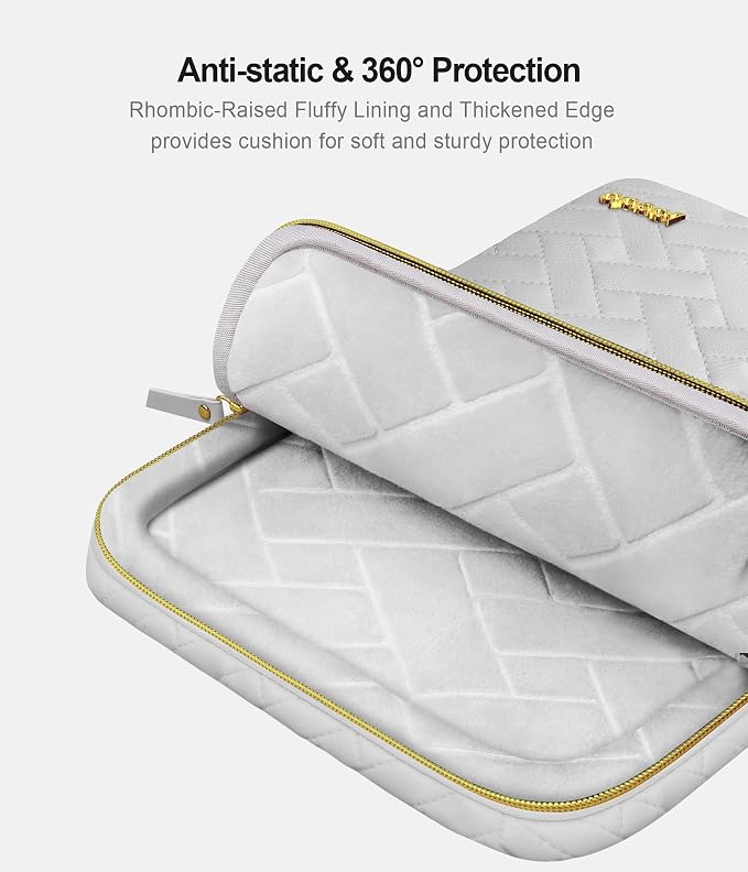 Lacdo 360° Protective 16 Inch Laptop Sleeve Case for 16 Inch HP ASUS Acer Dell Laptop/HP Pavilion Envy/ThinkPad IdeaPad/Acer Swift/ASUS Vivobook/Dell Computer Bag, Space Gray