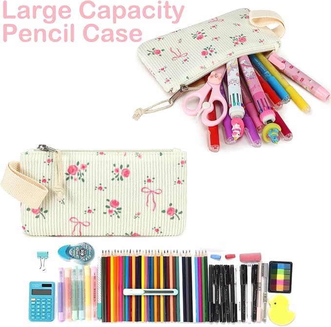 LEDAOU Backpack for Girls School Bag Kids Bookbag Teen Backpack Set Daypack with Lunch Bag and Pencil Case | Kids