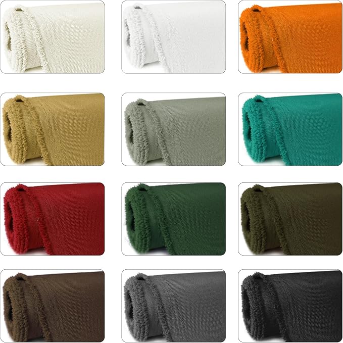 Waterproof Canvas Fabric by The Yard 58inch 600D Upholstery Material Polyester Fabric Outdoor Water Resistant Fabric for Sewing Chair Patio Cushion Purse Bag Interior, Pre Cut 1 Yard Olive Green