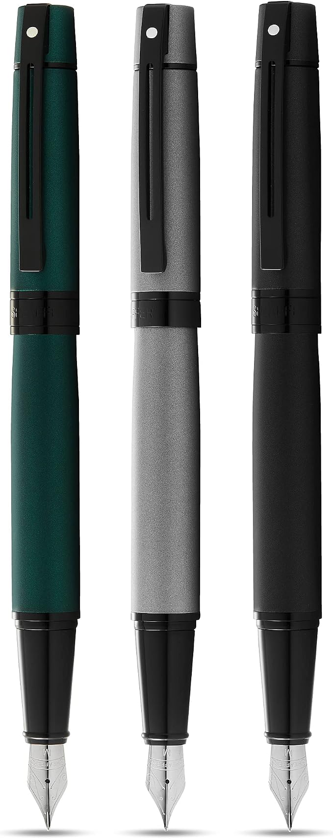 Sheaffer 300 Matte Gray Lacquer Fountain Pen