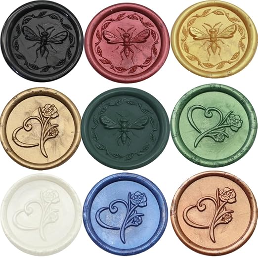 Wax Seal Gun Kit Sealing Wax Sticks 30P with Glue Gun Wax Seal Kit, Atopbb 30Pcs Mixed ccolor Sealing WaxSticks with GlueGun Great for WaxSeal Stamp