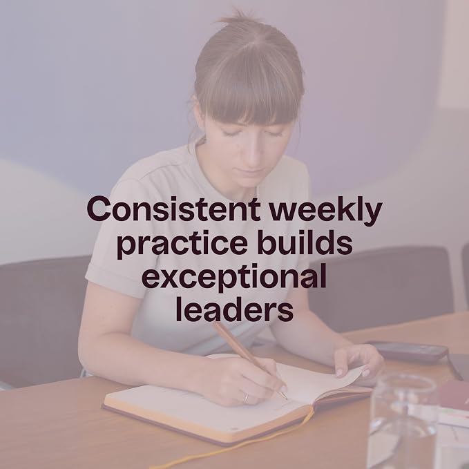 The Empathetic Leadership Guide Journal - 5 Week Mindful Daily Self Reflection Journal with Prompts for Purposeful Leadership Skills, Motivation and Strategic Mastery - with Productivity App