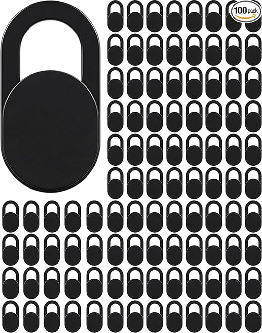 100pcs Laptop Camera Cover Slide, 0.03" Ultra-Thin Webcam Cover Slide, Cell Phone Camera Cover, Universal Laptop Front Camera Privacy Cover