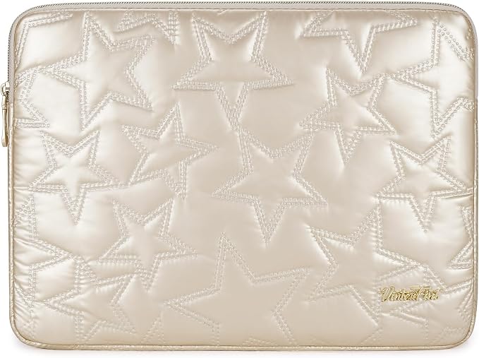 15 16 inch Laptop Sleeve Case for 15" MacBook Pro/Air M5 M4, 16" MacBook Pro M5 M4, 15" Surface Laptop 7, 15" IdeaPad Slim 5i Gen 9, 16" ThinkPad E16, 16" XPS 16, HP Notebook Bag, Champagne