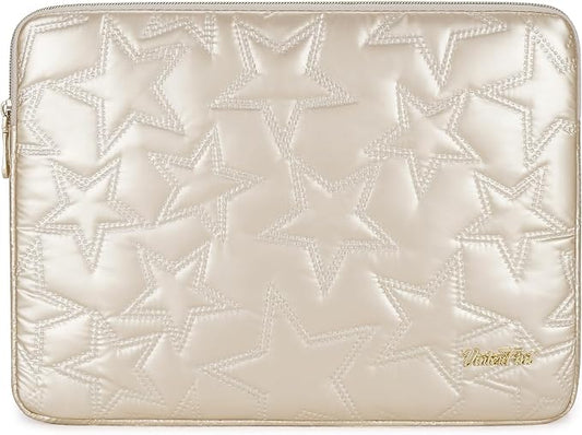 13 inch Laptop Sleeve Case for 13" MacBook Air M5 /M4, 13" MacBook Neo/Pro, 13" Surface Laptop 7, 13" Latitude 5350/7350, 13.4" XPS 13, 13" ThinkPad L13 Gen 5, HP Notebook Bag, Champagne