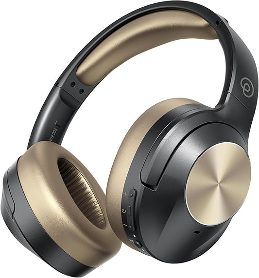 Upgrade Pro‑level Hybrid Active Noise Cancelling Headphones with HD Sound, Wireless Bluetooth Headphones Over The Ear Unequaled Comfort, Vivid Deep Bass, for Home Office Travel Birthday Gift Pcs