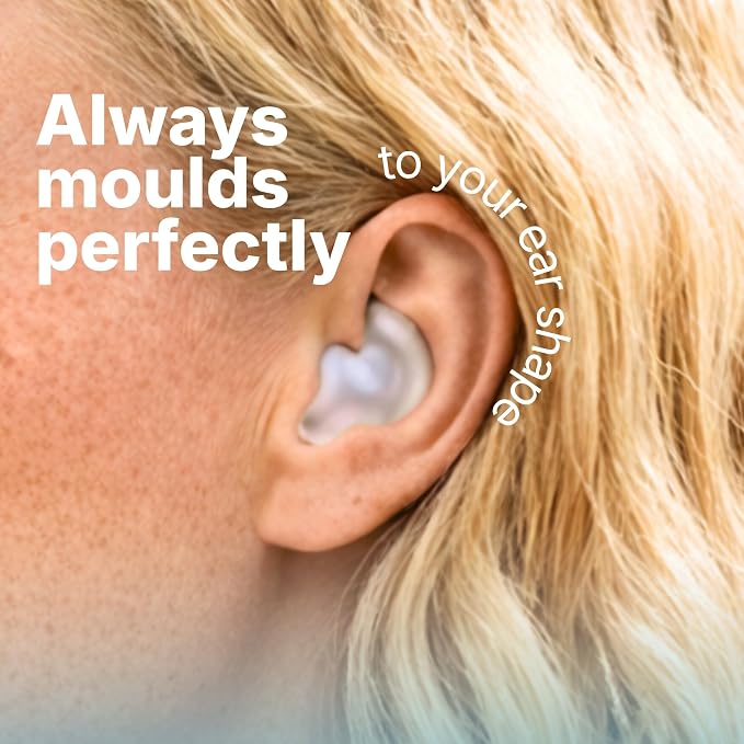 Silicone Ear Plugs for Sleeping [9 Pairs] by Medi Grade - Custom Fit Soft Silicone Ear Plugs that Block Out Snoring 27dB – Noise Reduction Reusable Earbuds - Bonus Travel Cases, Ear Towel, Hair Ties