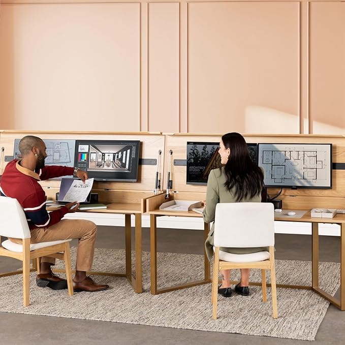 Convertible Desk, Simple Modern Home Office Desk with Storage, Folding Desk into Dining Table, Multiuse Dining Table and Gaming Desk, Work from Home Essentials (1 Unit)