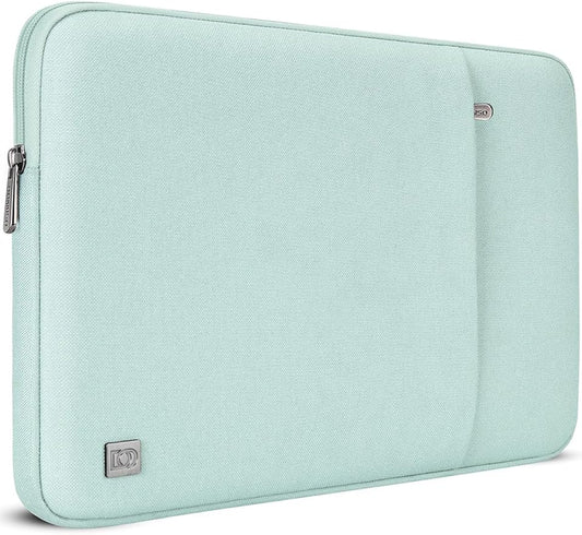 DOMISO 17 inch Laptop Sleeve Case Notebook Bag Protective Carrying Handbag for 17.3" Dell Inspiron/MSI GS73VR Stealth Pro/IdeaPad 300 320 321/HP Envy 17/LG Gram 17"/ASUS ROG Strix GL702VS,Mint Green