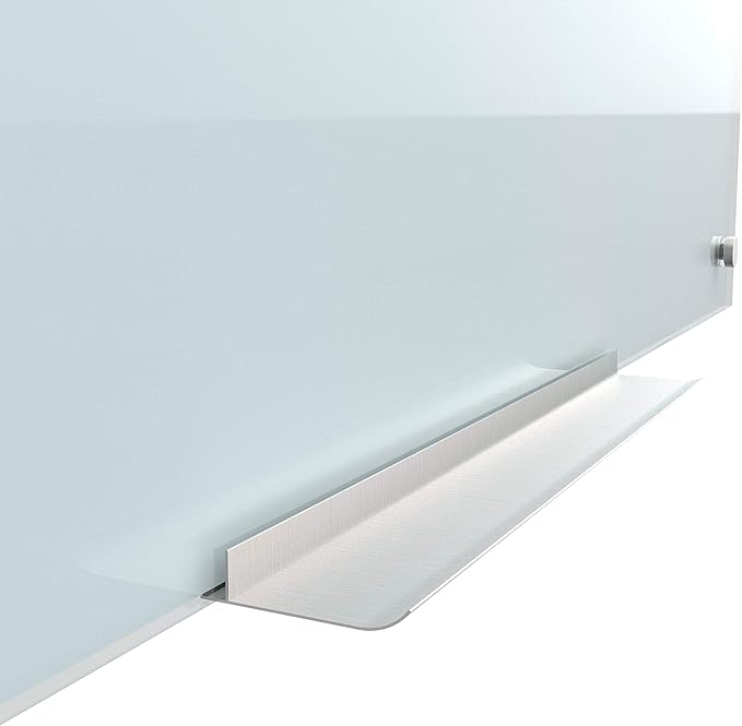 U Brands Magnetic Dry Erase Board White Board, Office Supplies, White, with Eraser, Markers, Magnet, 12” Tray, 4mm, 36" x 24"