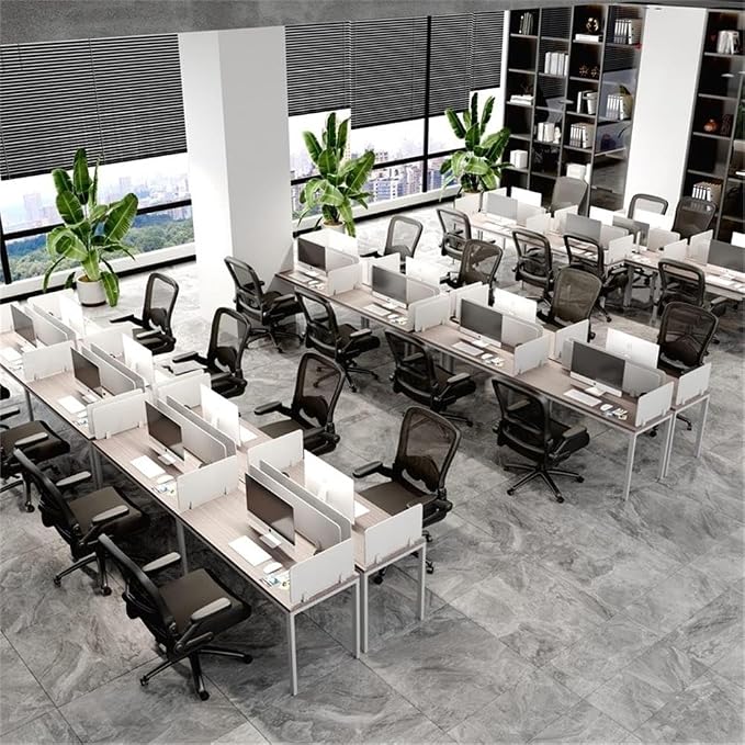 Pemberly Row Heavy Duty Flip Arm Mesh Task Chair, 400 lbs Weight Capacity, Black Upholstered Seat, Adjustable Tilt and Lumbar Support, Steel Base with Casters, Ergonomic Office Chair 30.5"W X 30"D X