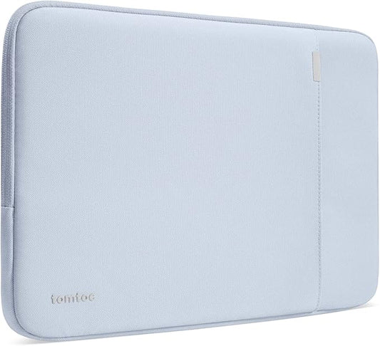 tomtoc 360° Protective Laptop Sleeve for 16-inch MacBook Pro M5 Pro/Max (2026) A3428 A3429, M4/M3/M2/M1 A3403 A3186 A2991 A2780, Water-Resistant MacBook Case Bag with Accessory Pocket Fits Dell XPS 16