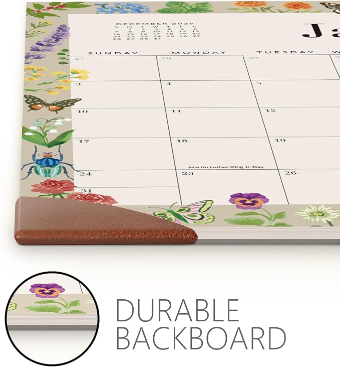 Jotsome Desk Calendar 2026-2027 with Desktop Pad, 18 Months Large Desk Pad Calendar From Now to June 2027 22x17 inch, Desk Blotter Calendar for Home Office and School, Easy Planning