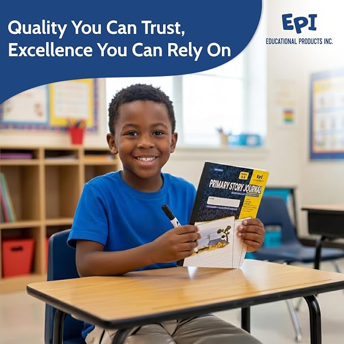EPI Essentials Bulk School Supplies for Kids – Kindergarten to 1st Grade School Supply Packs – Wide-Ruled Bundle with Classroom-Ready Standard List Essentials – 144 Boxes per Pallet