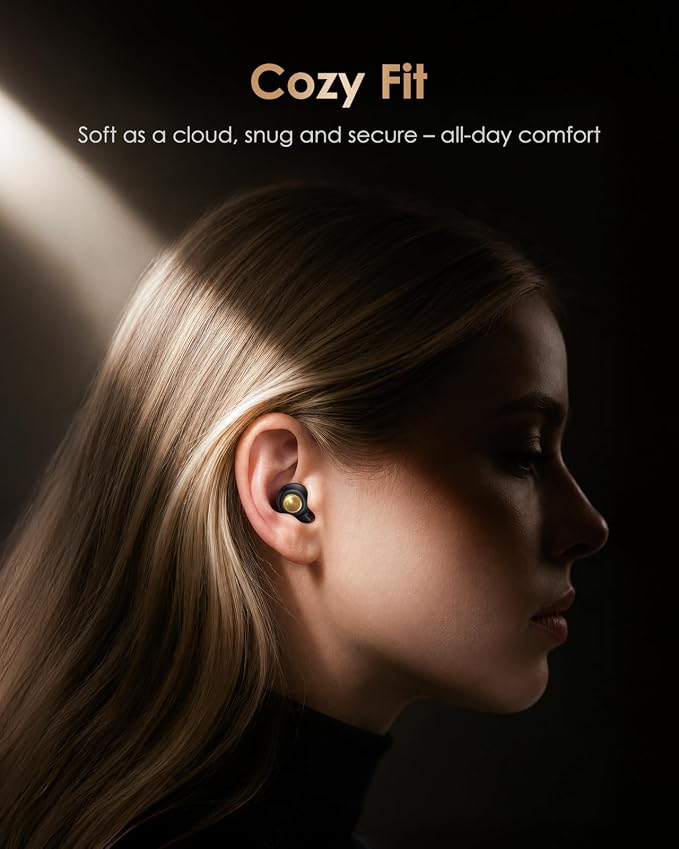 Quiet 2 Ear Plugs, Keychain case, Ultra Comfy, Reusable, 45dB Noise Reduction. Ideal for Sleep, Focus, Travel, Noise Sensitivity. Flexible Hearing Protection + Customizable fit, Black