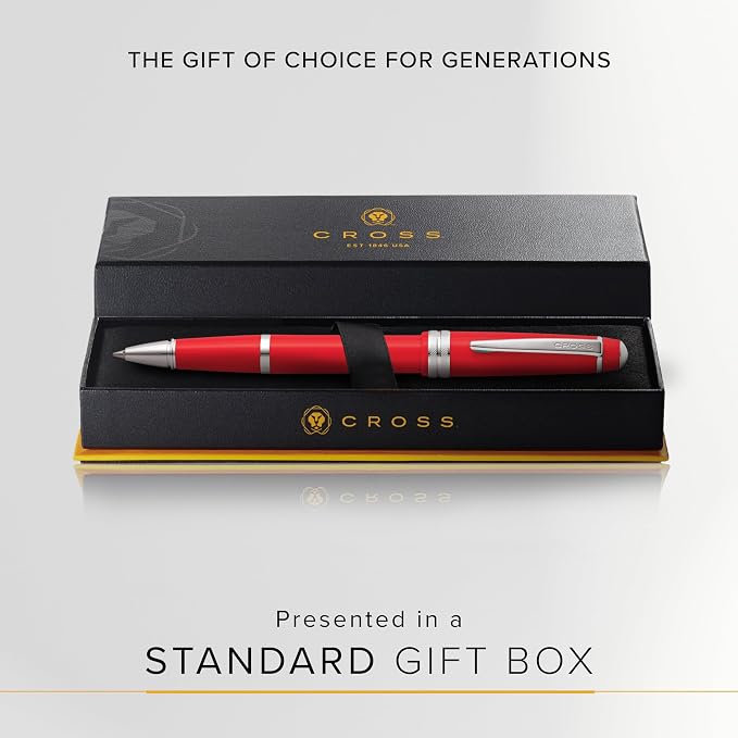 Cross Bailey Light Polished Red Resin Rollerball Pen