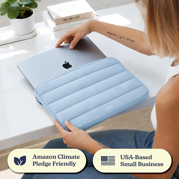 Vandel - The Original Puffy Laptop Sleeve 15-16 Inch Sleeve for Women and Men MacBook Pro 16 in Case, Cute Computer Bag 15.6 Inch HP Carrying Case - Apple, Asus, Dell, HP Laptop Case 15.6 Cover