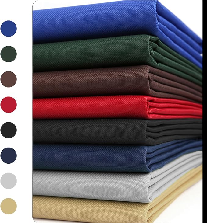 Waterproof Canvas Fabric by The Yard 58inch 600D Upholstery Material Polyester Fabric Outdoor Water Resistant Fabric for Sewing Chair Patio Cushion Purse Bag Interior, Pre Cut 3 Yard Silver Grey