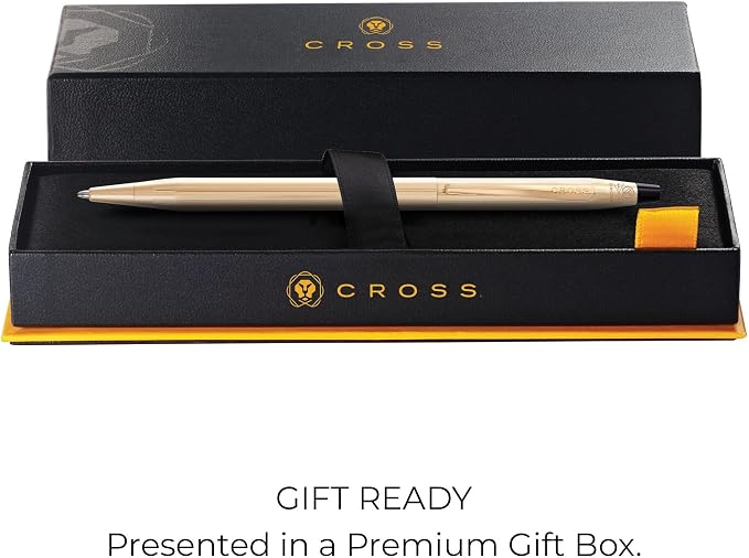 Classic Century 23kt Gold Plated Ballpoint Pen With 23kt Gold Plated Appointments
