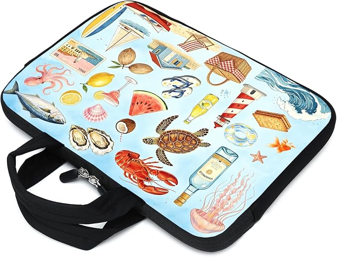 15.6" Laptop Sleeve 14" 15" 15.4" Chromebook Case Ultrabook Case Notebook Sleeves PC Messenger Bag (XM-15ST-1)