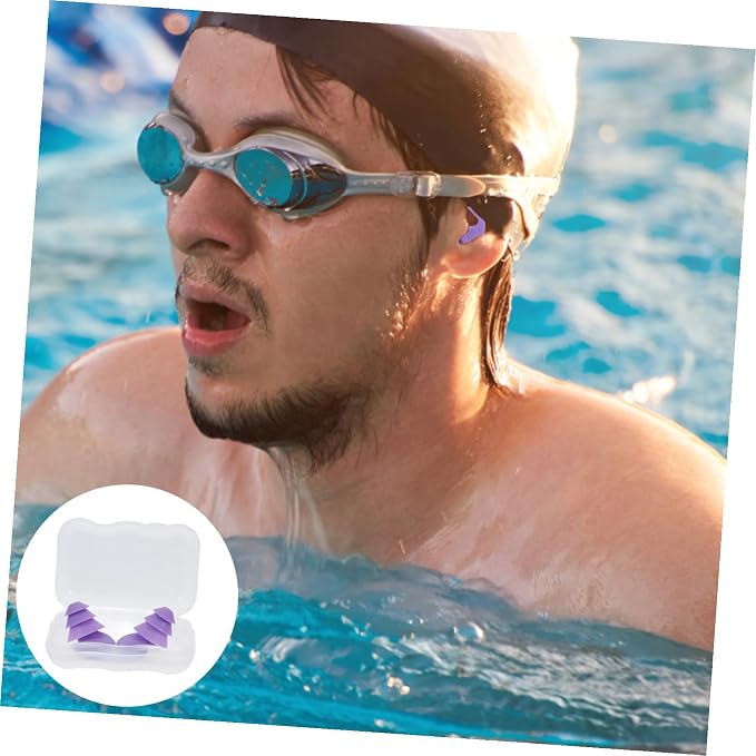 Reusable Silicone for Noise Reduction Comfortable Soft Ear Tips for Sleeping Studying Concerts and Work Industrial Noise Blocking Protection with Carrying Case Versatile Hearing