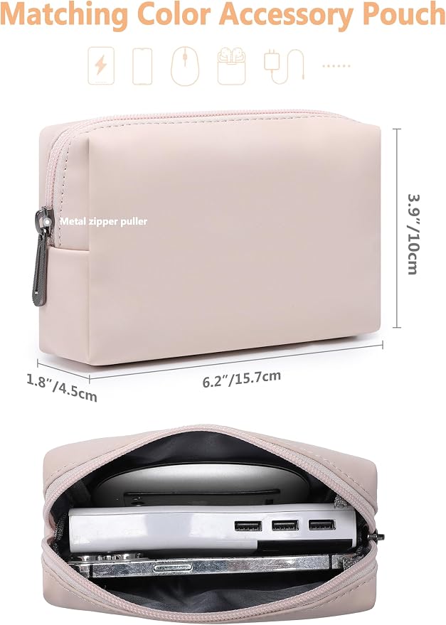 HYZUO 13 Inch Laptop Case Sleeve with Stand for 2026-2018 MacBook Air 13 M5 M4 M3 M2 M1, 2026 13" MacBook Neo, 2026-2016 MacBook Pro 13 M2 M1, iPad Pro/Air 13, Surface Pro 12-3, XPS 13, Apricot