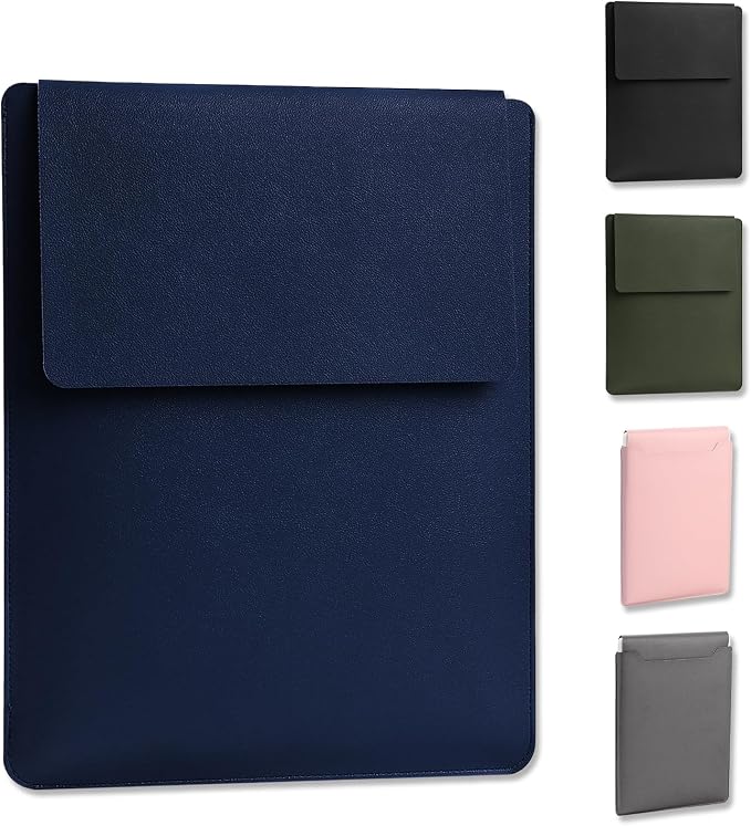 13.3-14 Inch Laptop Sleeve - Thin & Padded Case Compatible with 14" (2022), 13.3" (2015) Models | Portable Blue Protective Sleeve (Blue, 13.3-14 Inch)