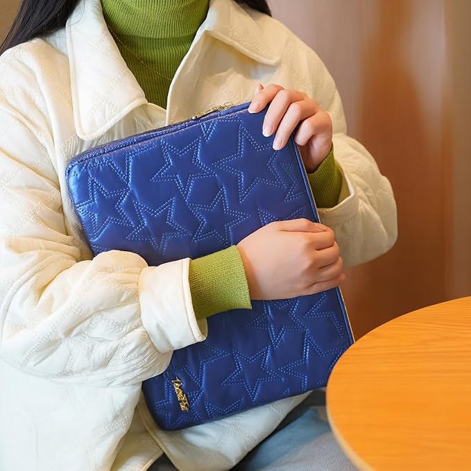 13 inch Laptop Sleeve Case for 13" MacBook Air M5 / M4, 13" MacBook Neo/Pro, 13" Latitude 5350/7320/7350, 13.4" Dell XPS 13, 13" ThinkPad X13 Gen / L13 Gen 5, HP Laptop Bag Cover, Blue