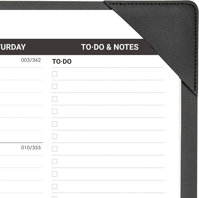 Nekmit Large Desk Calendar 2026 with Desk Protecting Pad, Runs from Jan 2026 - Jun 2027, Office Supplies 21" x 16 1/2" Desktop Calendar for Life Planning or Organizing