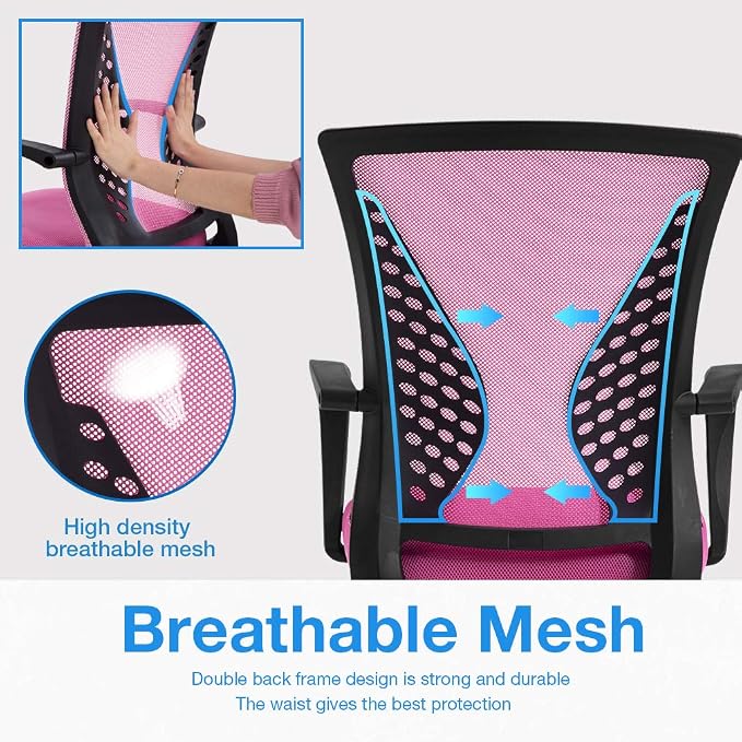 Drafting Chair Tall Office Chair Standing Desk Chair Adjustable Height with Arms Foot Rest Back Support Rolling Swivel Desk Chair Mesh Drafting Stool for Adults