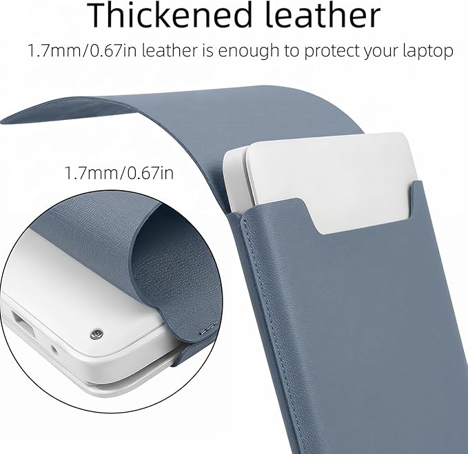 13Inch Laptop Sleeve Case Compatible with MacBook Air 13 M3 M2 M1 / MacBook Pro 13Inch, MacBook Neo, Surface Pro 12-3,iPad Pro/Air 13 Dell HP ASUS,Blue