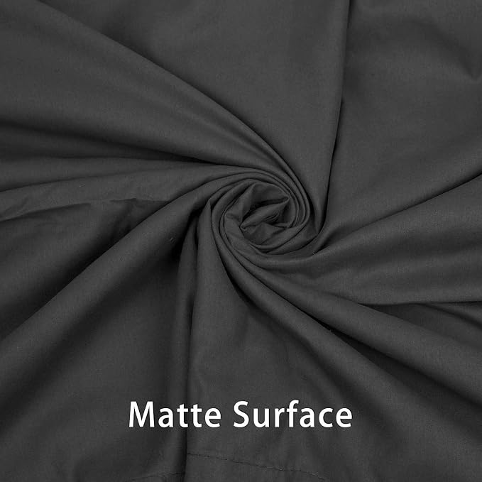 Black Backdrop 6.5 X 10 Ft, Solid Black Photo Backdrop, High Density Polyester Fabric Pure Black Backdrop Curtain Screen, Collapsible Seamless for Photoshoot Portraits Party Video Studio