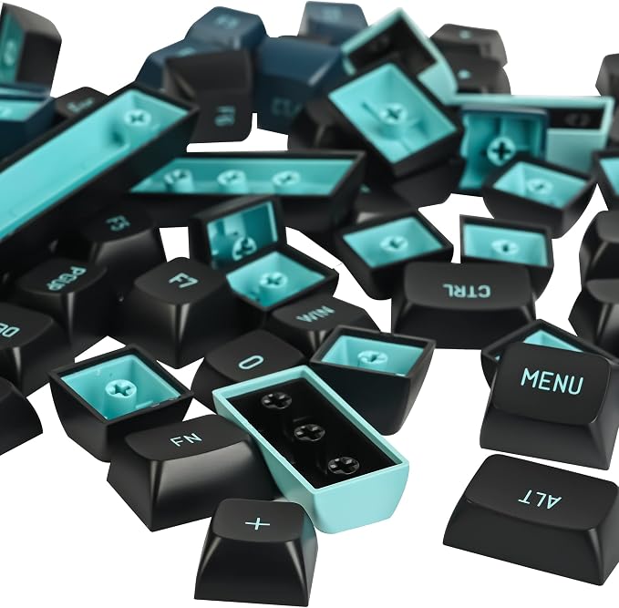 Custom Keycaps CSA Profile 160 Keys Keycaps ABS Double-Shot with ANSI Layout & ISO Layout Kit for Cherry MX Gateron Kailh TTC Holy Panda Switches (Monster)