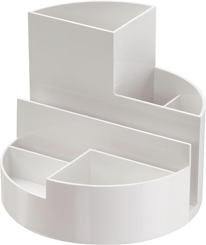 MAUL 140 x 125 mm Round Box - White